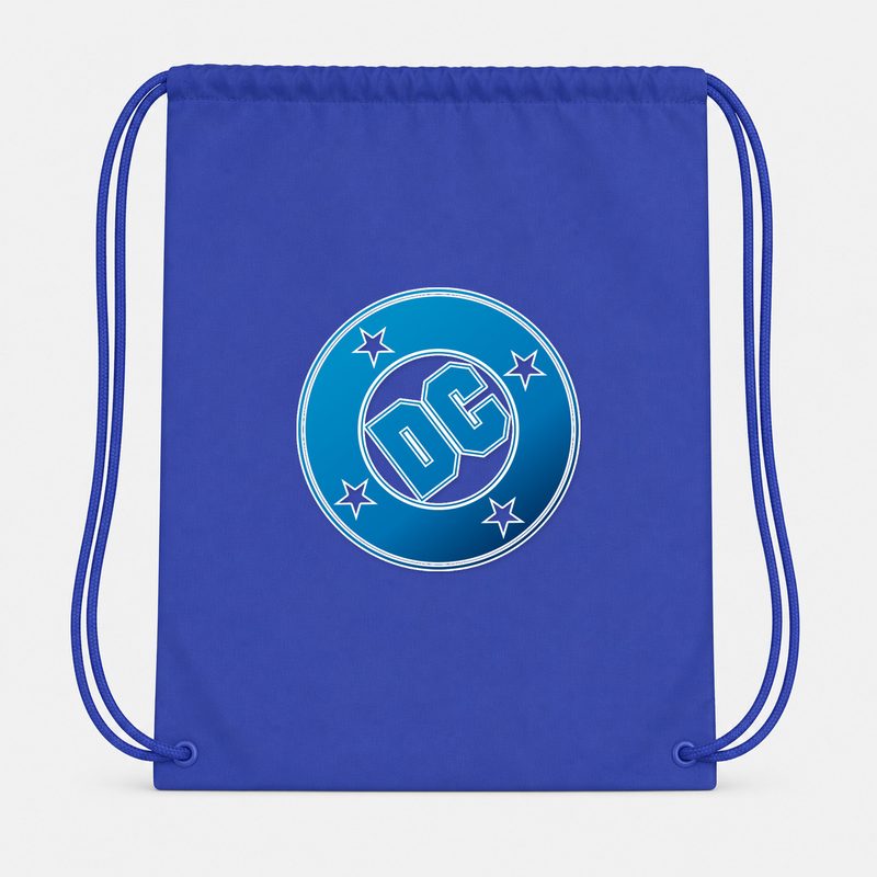DC Comics Drawstring Bag - Blue