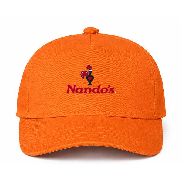 Nando's Logo Orange Dad Baseball Cap Hat