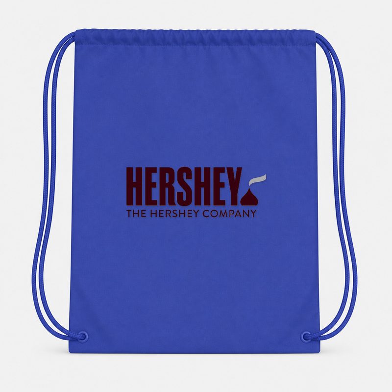 Hershey Food Drawstring Bag - Blue