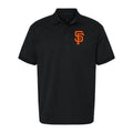 Men's San Francisco Giants Dry Blend Polo - Black