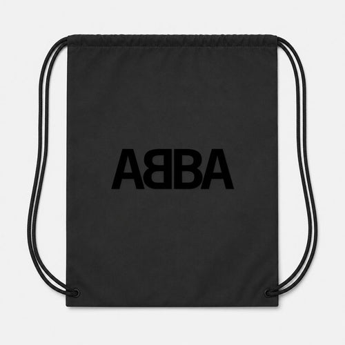 Abba Drawstring Bag - Black