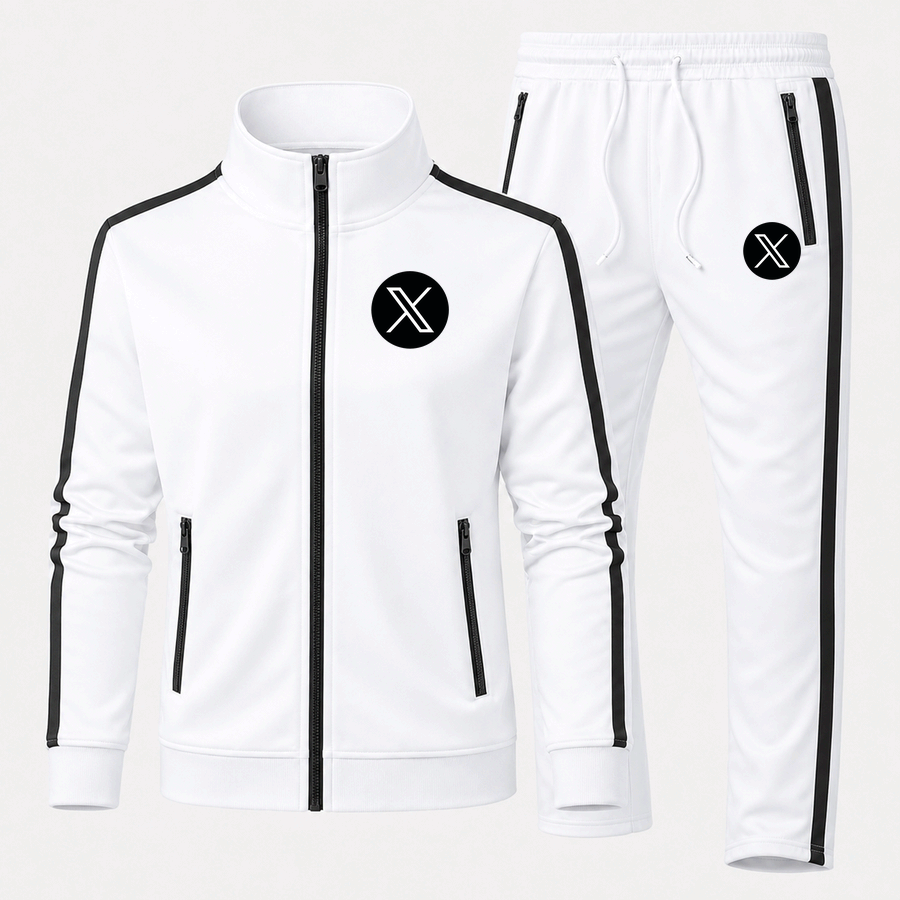 Twitter X tracksuit in White
