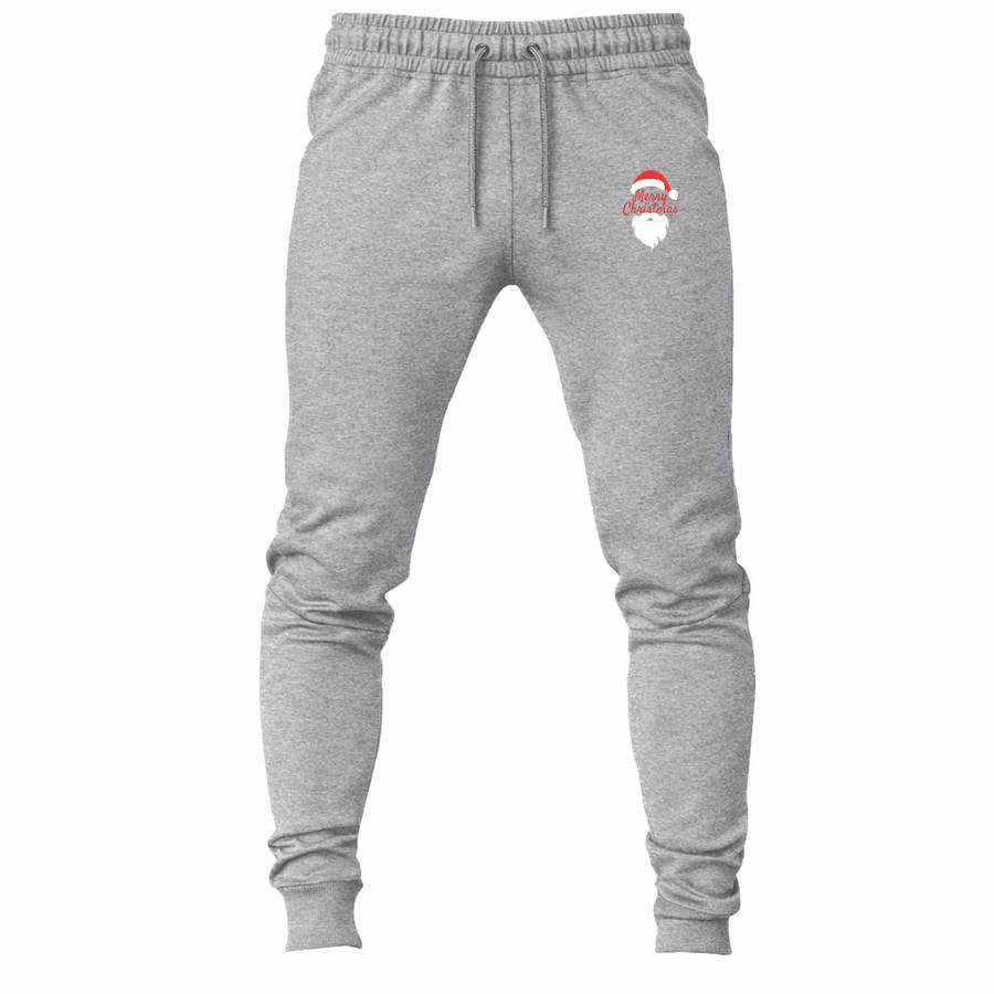 Merry Christmas Santa Claus joggers sweatpants - Gray