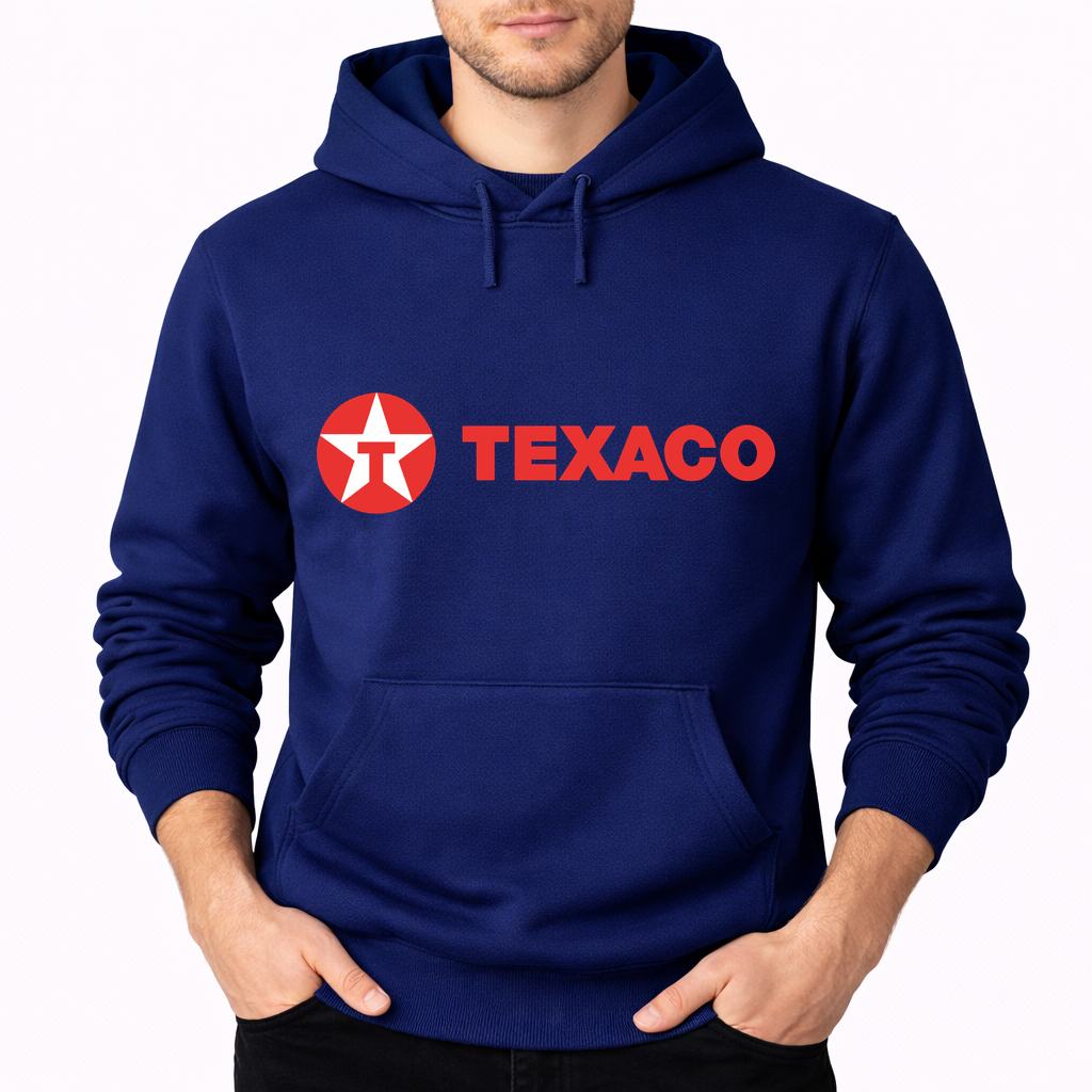 Men's Texaco Pullover Hoodie - Navy