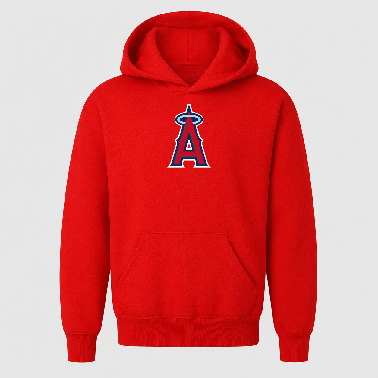 Youth Los Angeles Angels Pullover Hoodie - Red