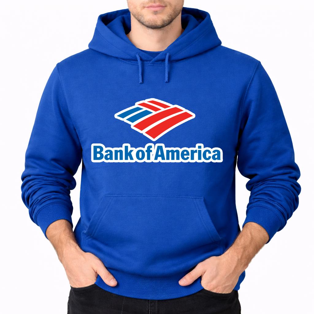 Men's Bank of America Pullover Hoodie - Blue