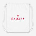 Ramada Drawstring Bag - White