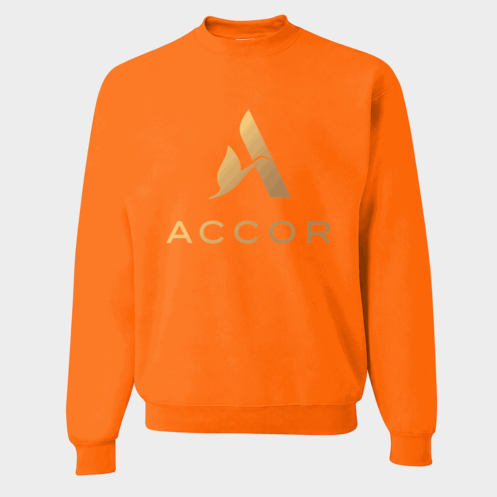 Men's Accor Crewneck Sweatshirt - Orange