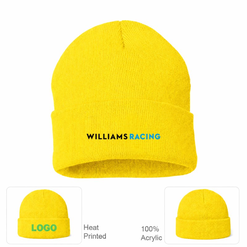 Williams Racing Yellow Beanie Hat