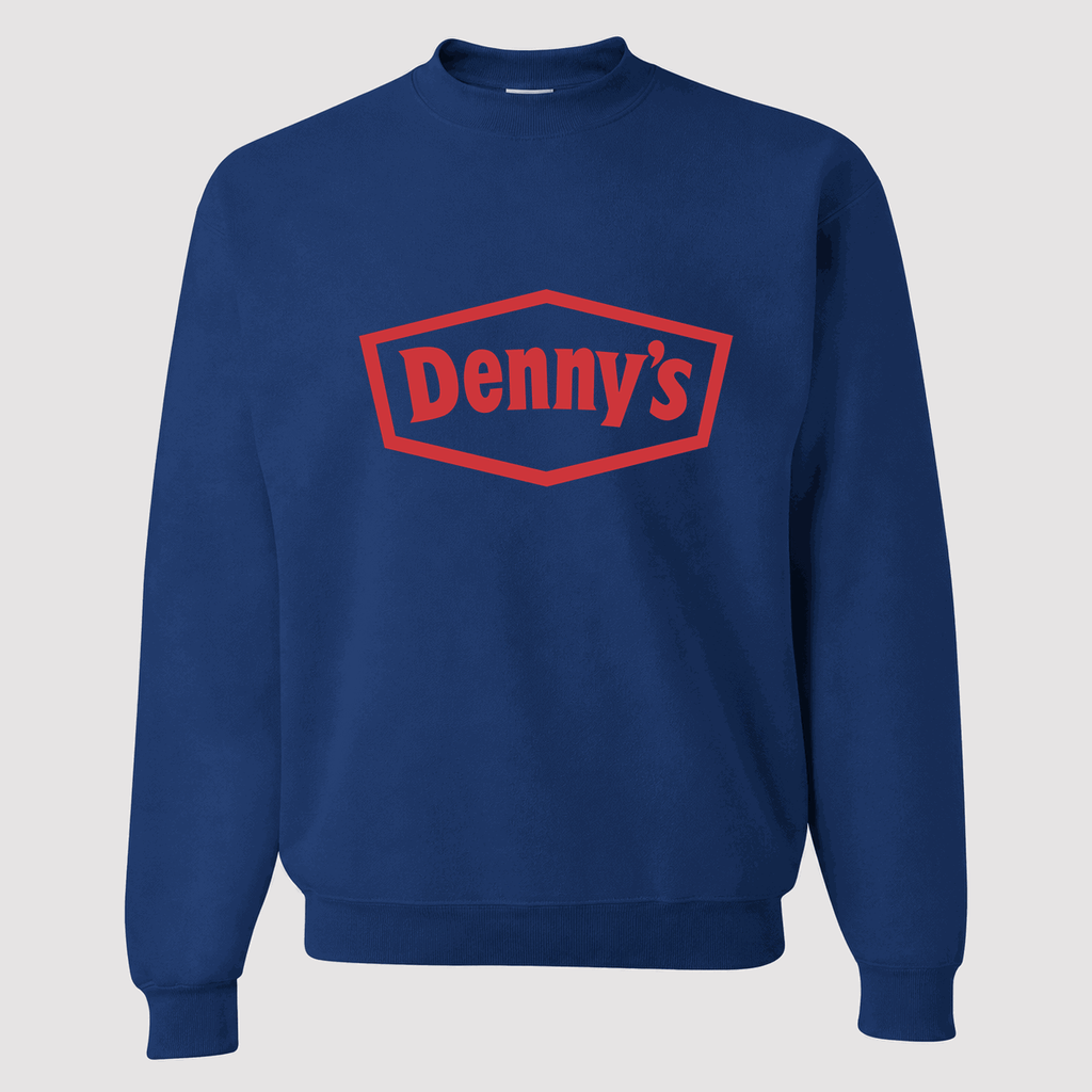Men's Denny's Crewneck Sweatshirt - Blue