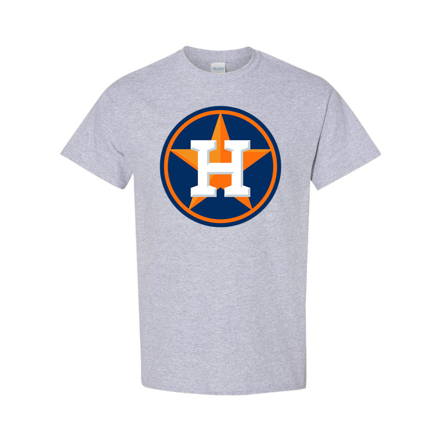 Men's Houston Astros Cotton T-Shirt - Gray