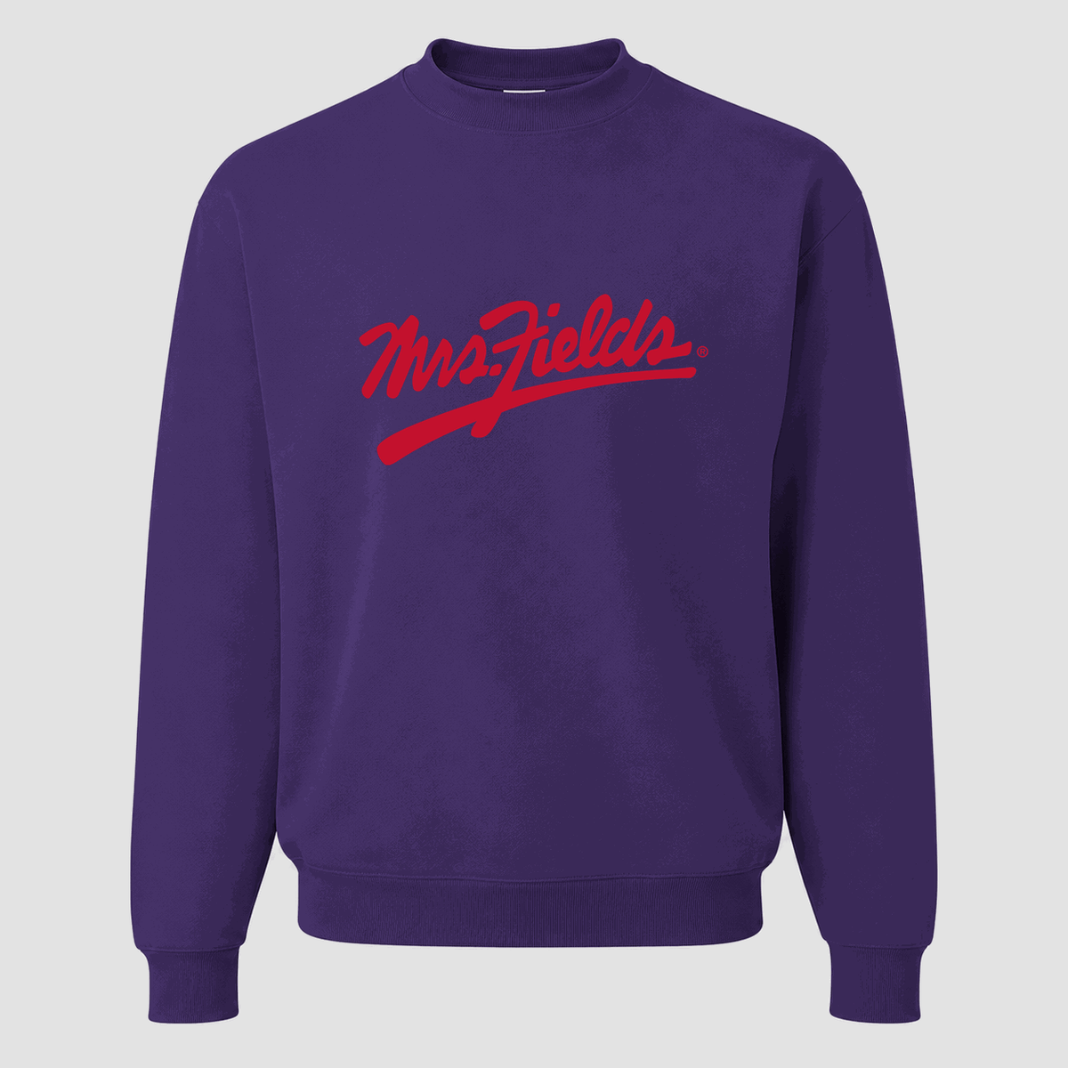 Men's Mrs. Fields Crewneck Sweatshirt - Purple