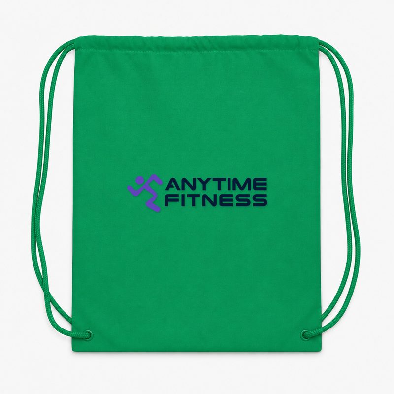 Anytime Fitness Drawstring Bag - Green