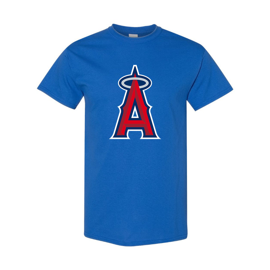 Men's Los Angeles Angels Cotton T-Shirt - Blue