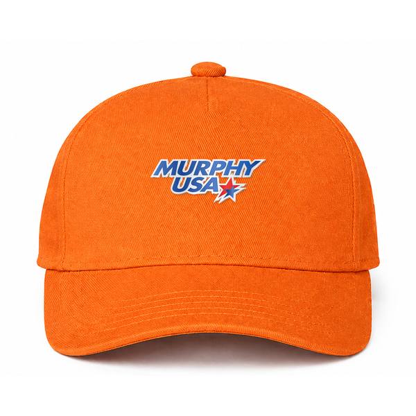 Murphy USA Logo Orange Dad Baseball Cap Hat