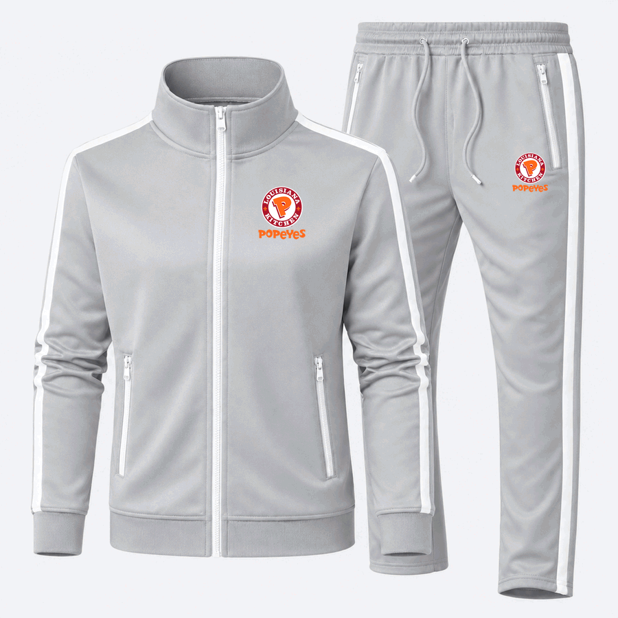 Popeyes Louisiana Kitchen tracksuit in Gray