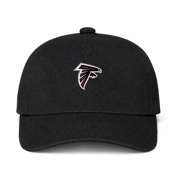 Atlanta Falcons NFL Logo Black Dad Baseball Cap Hat