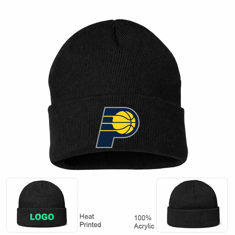 Indiana Pacers Black Beanie Hat