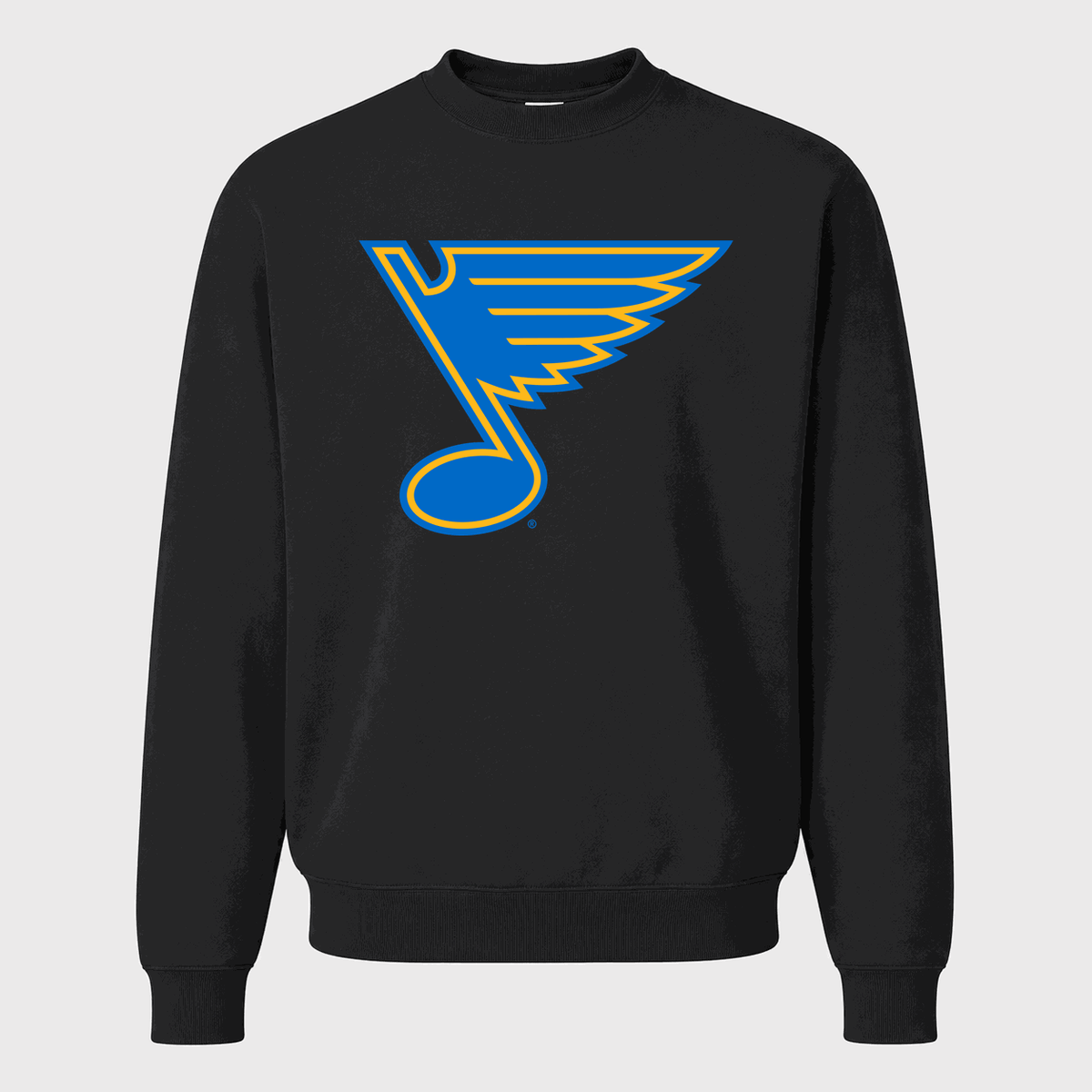 Men's St. Louis Blues Crewneck Sweatshirt - Black
