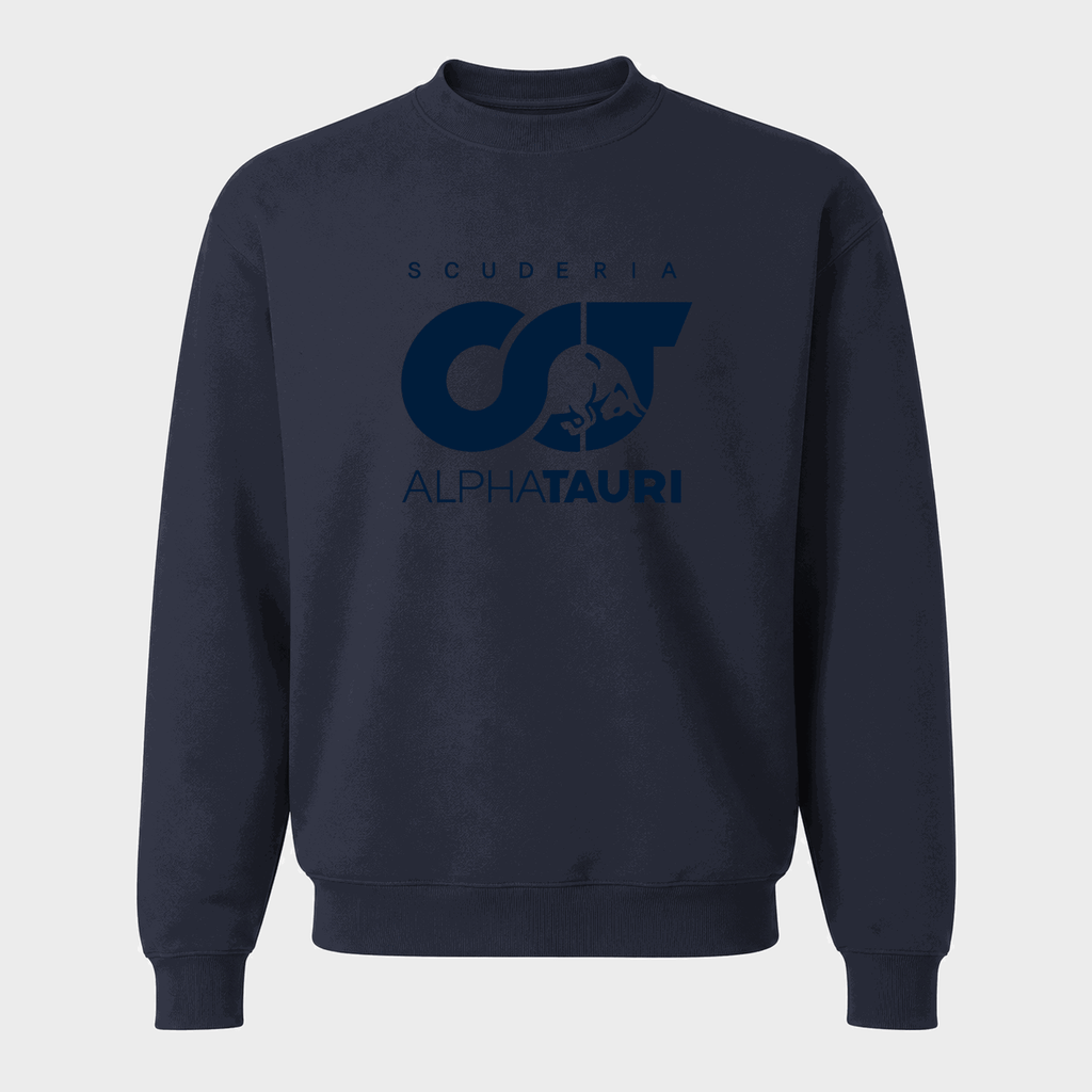 Men's Scuderia AlphaTauri Crewneck Sweatshirt - Navy