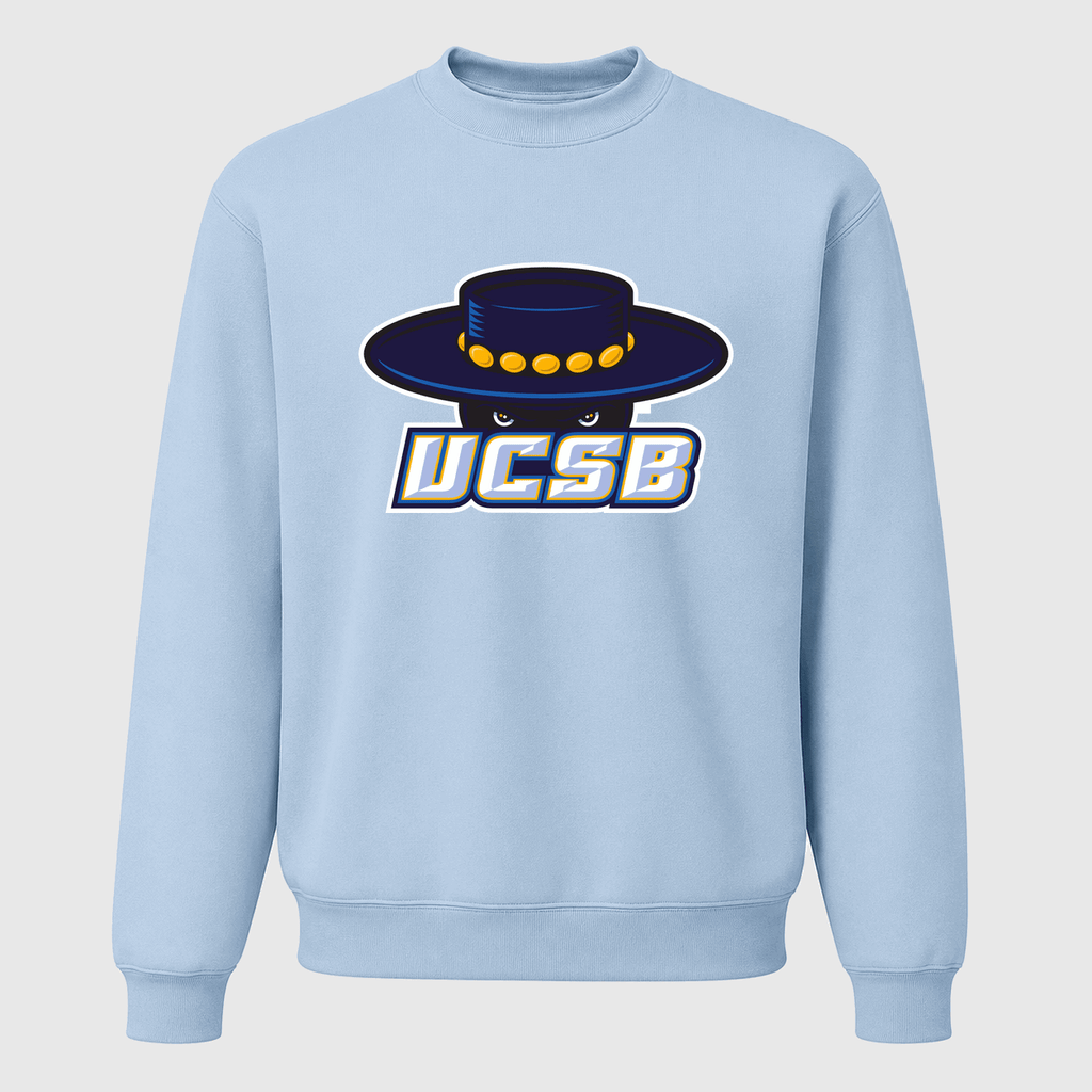 Men's UCSB Gauchos Crewneck Sweatshirt - Sky Blue