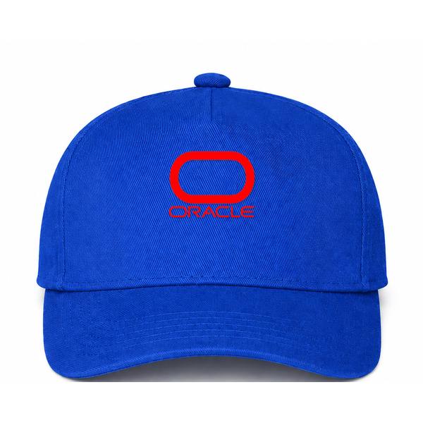 Oracle Logo Blue Dad Baseball Cap Hat