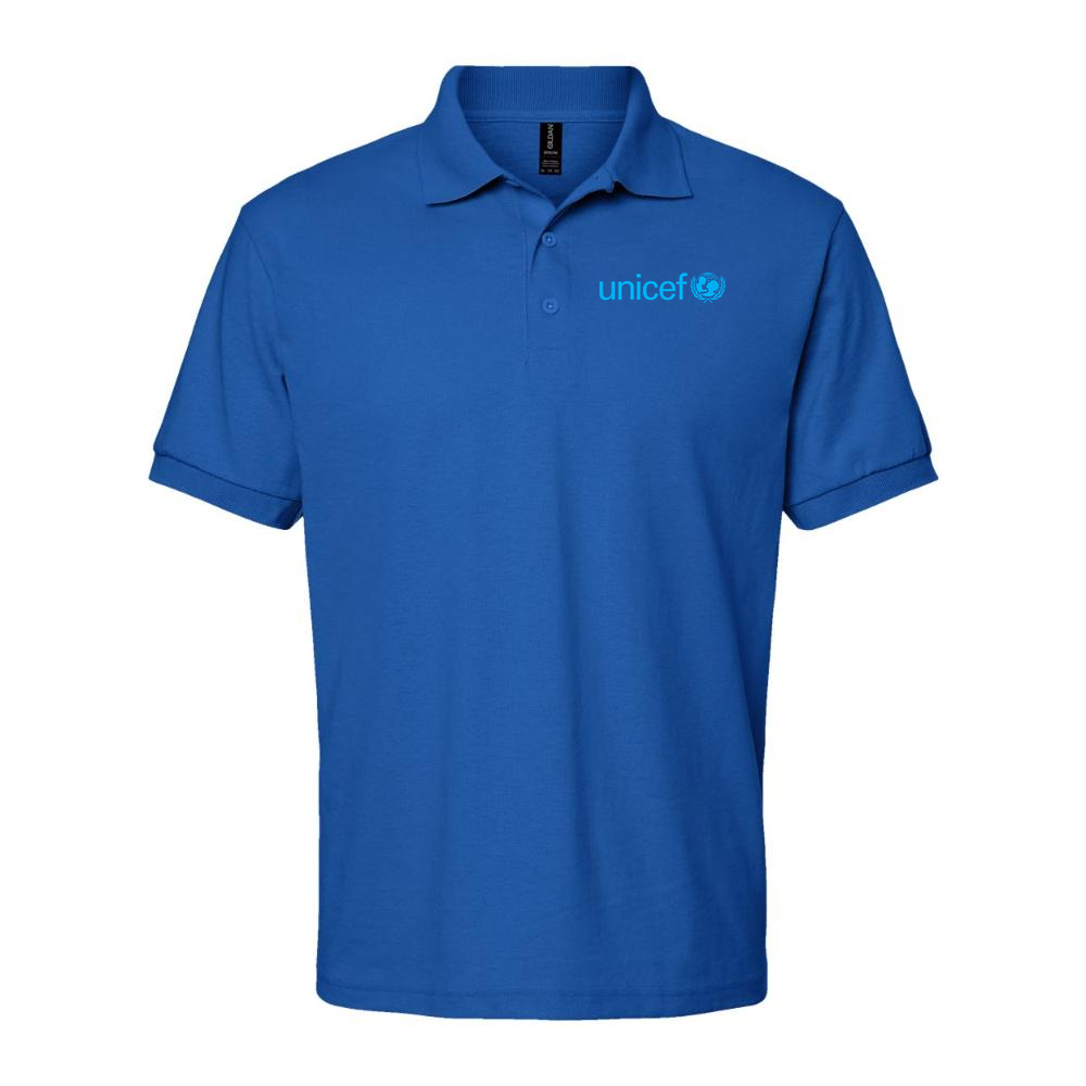 Men's UNICEF Dry Blend Polo - Blue