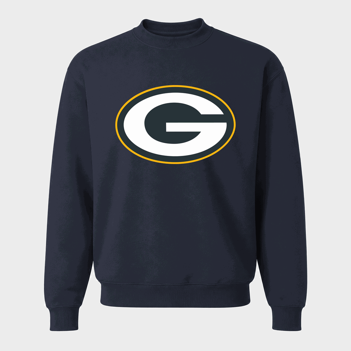 Men's Green Bay Packers Crewneck Sweatshirt - Navy