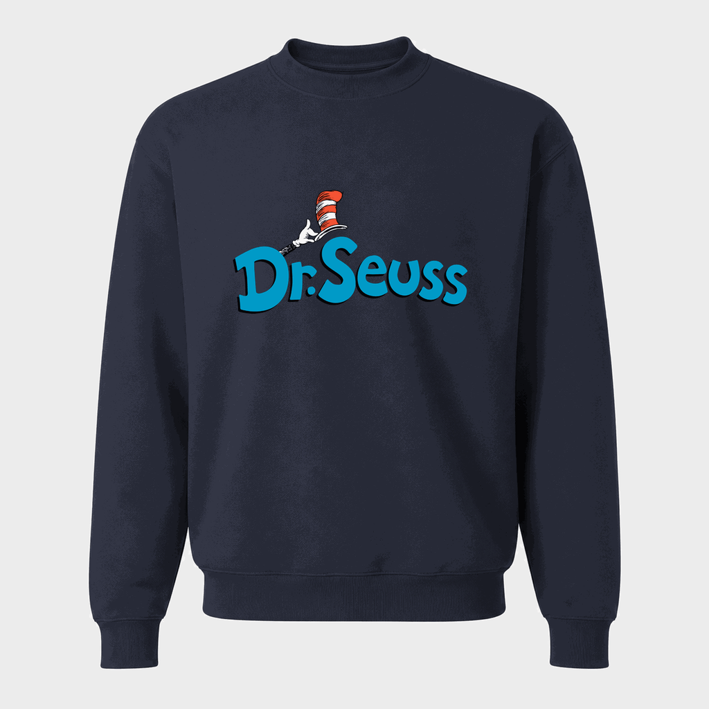 Men's Dr. Seuss Crewneck Sweatshirt - Navy
