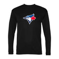 Men's Toronto Blue Jays Polyester Long Sleeve T-Shirt - Black