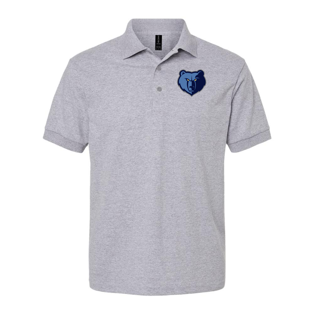 Men's Memphis Grizzlies Dry Blend Polo - Gray