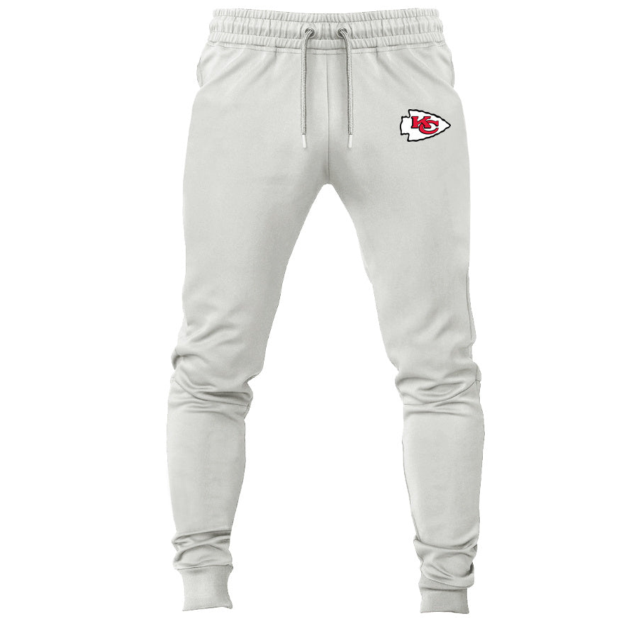 Kansas City Chiefs joggers sweatpants - White