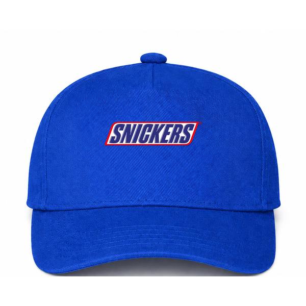 Snickers Logo Blue Dad Baseball Cap Hat