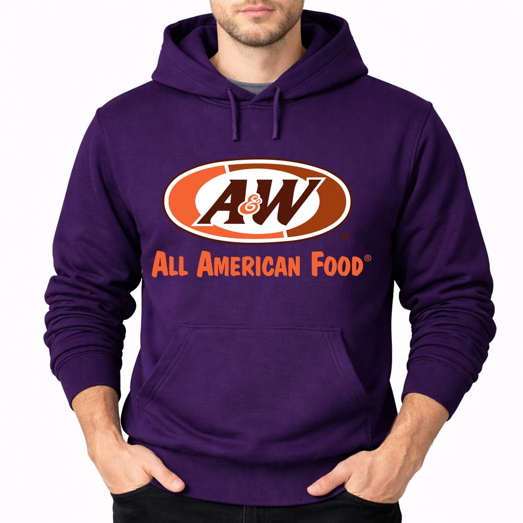 Men's Aw Pullover Hoodie - Purple