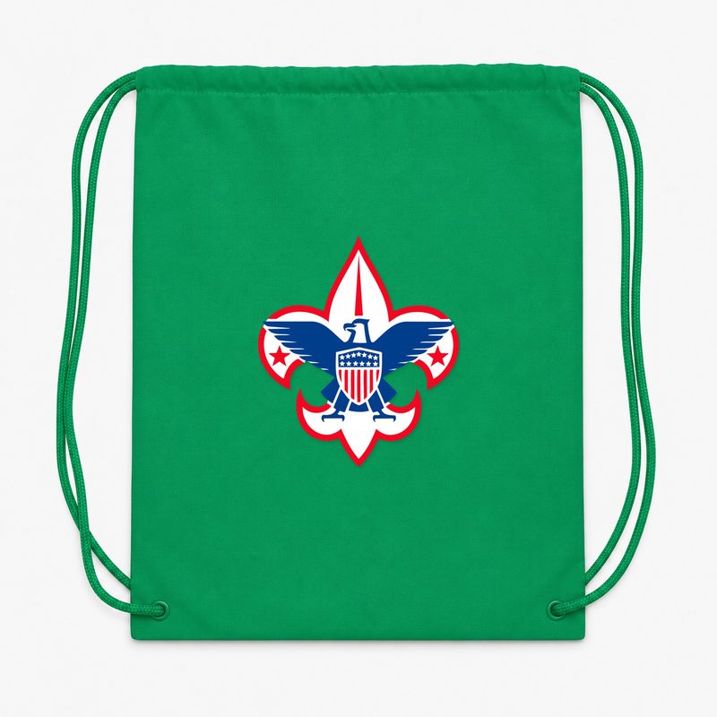 Boy Scout Drawstring Bag - Green
