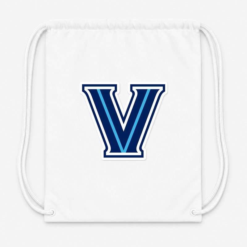 Villanova Wildcats Drawstring Bag - White