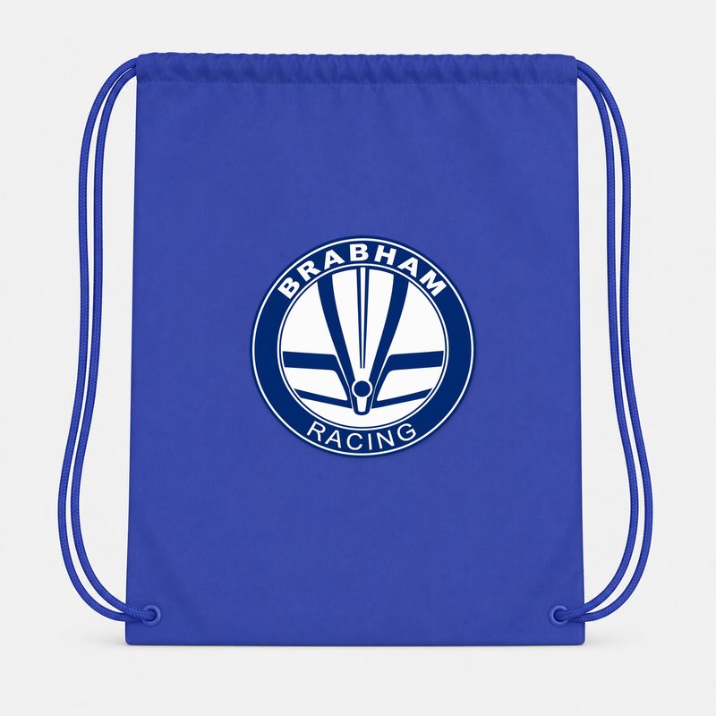 Brabham Racing Drawstring Bag - Blue