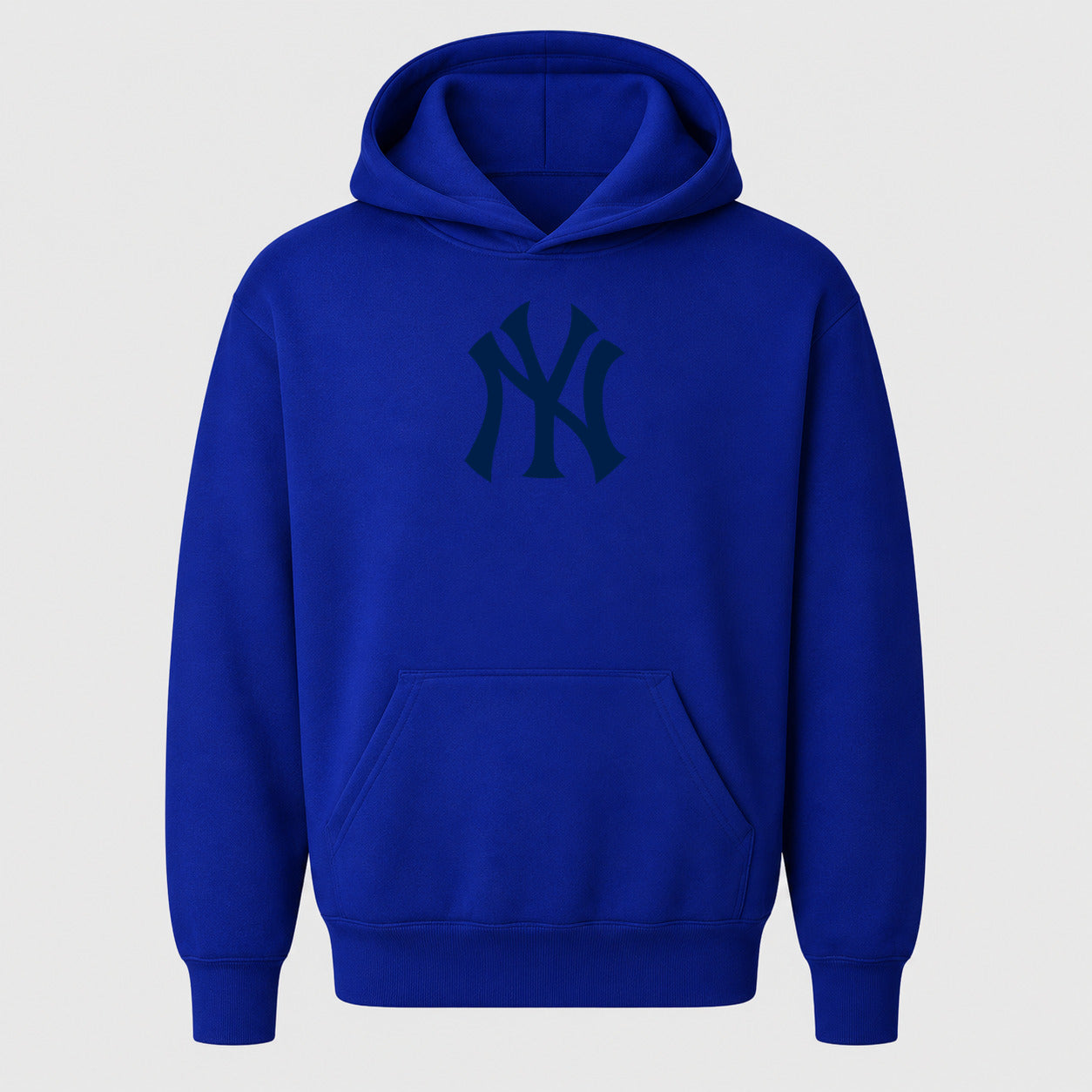 Youth New York Yankees Pullover Hoodie - Royal Blue