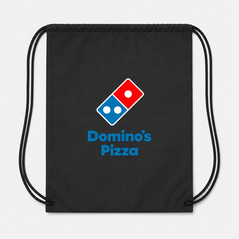 Domino's Pizza Drawstring Bag - Black