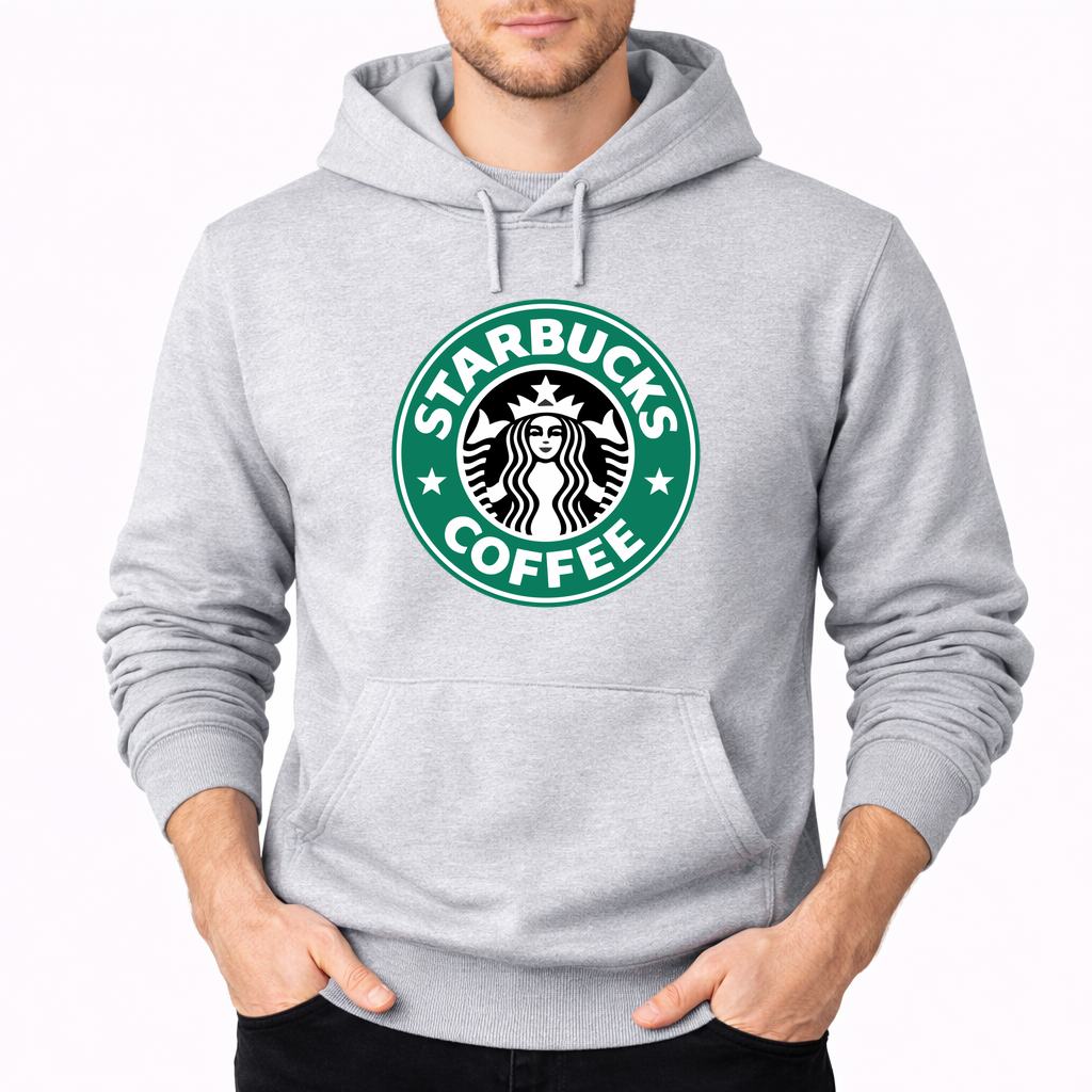 Men's Starbucks Starbucks Pullover Hoodie - Gray