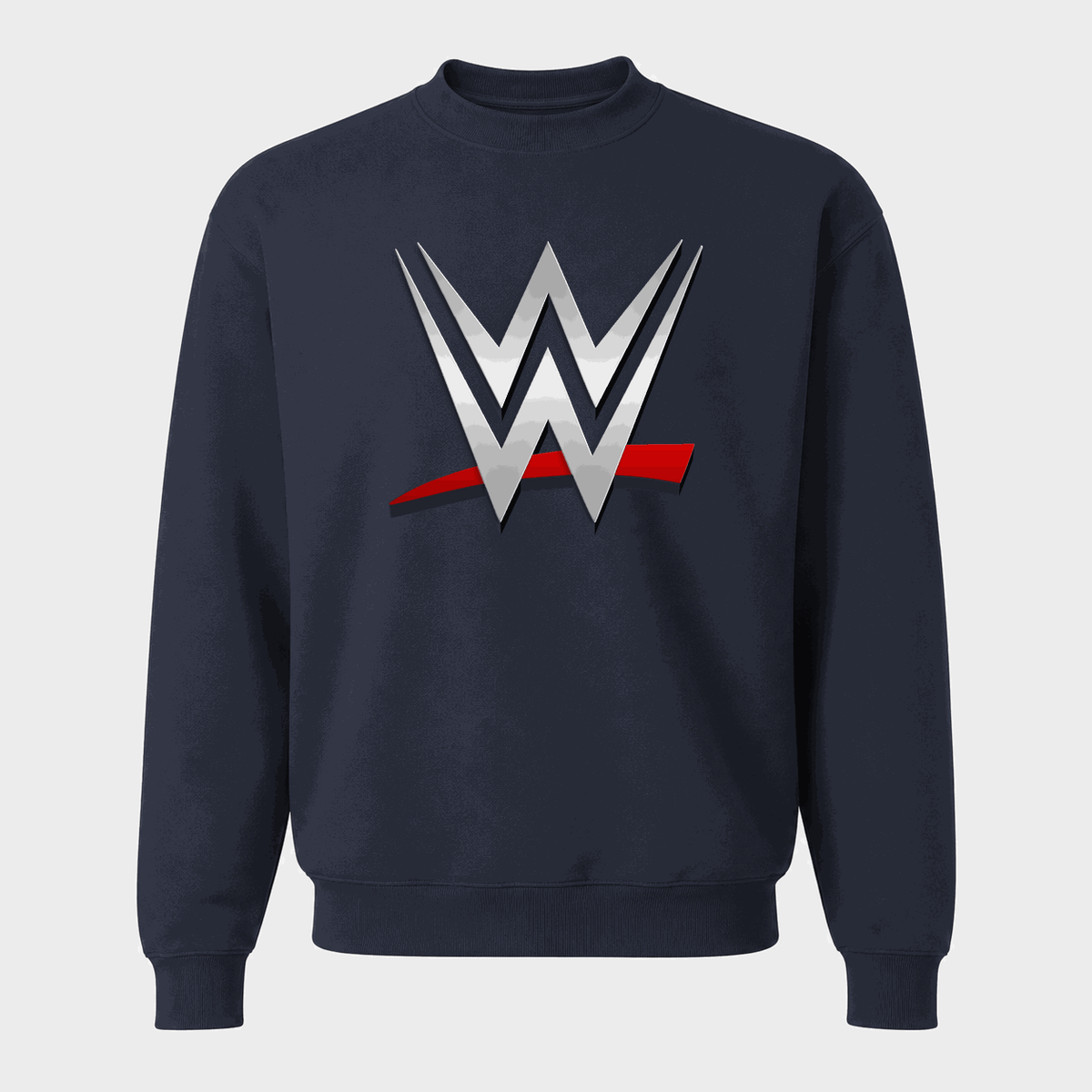 Men's WWE Crewneck Sweatshirt - Navy