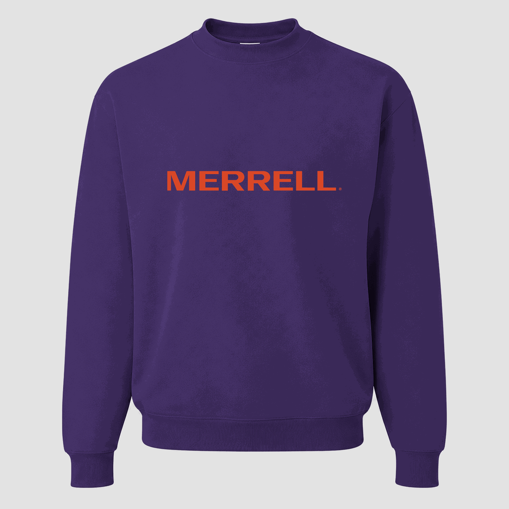 Men's Merrell Crewneck Sweatshirt - Purple