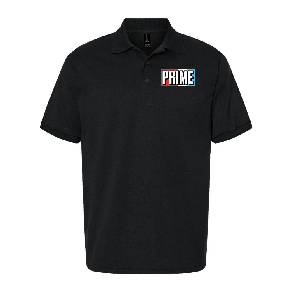 Men's PRIME Drink Dry Blend Polo - Black