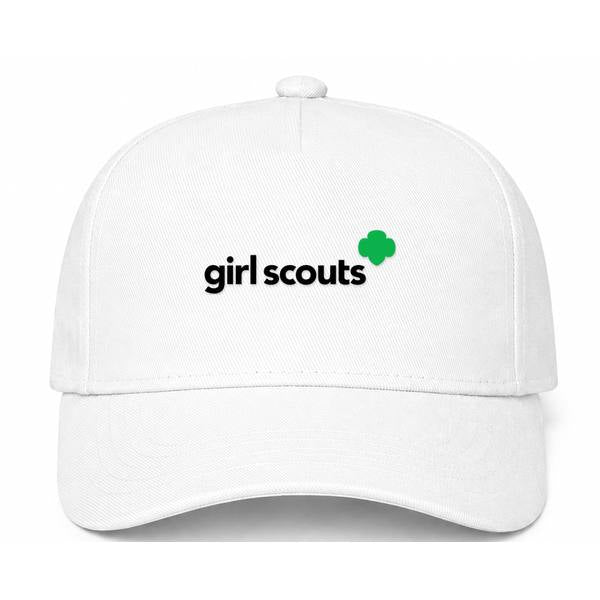Girl Scout Logo White Dad Baseball Cap Hat