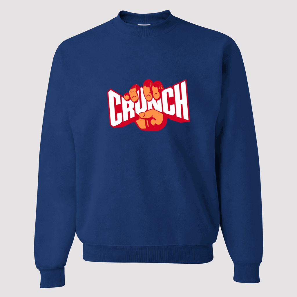 Men's Crunch Fitness Crewneck Sweatshirt - Blue