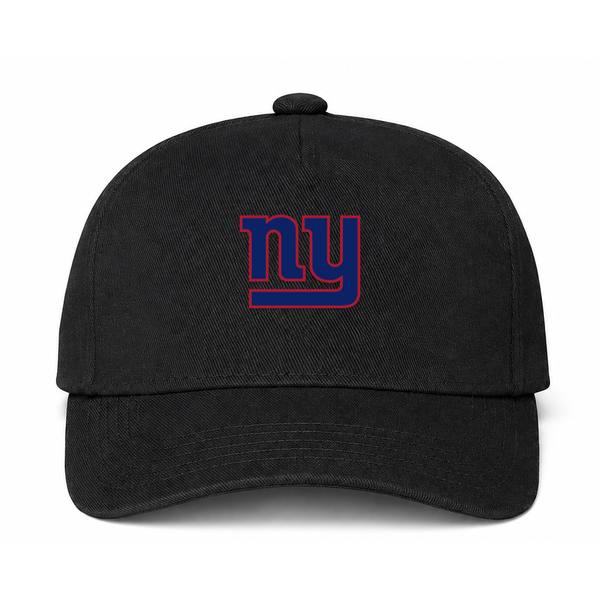 New York Giants NFL Logo Black Dad Baseball Cap Hat