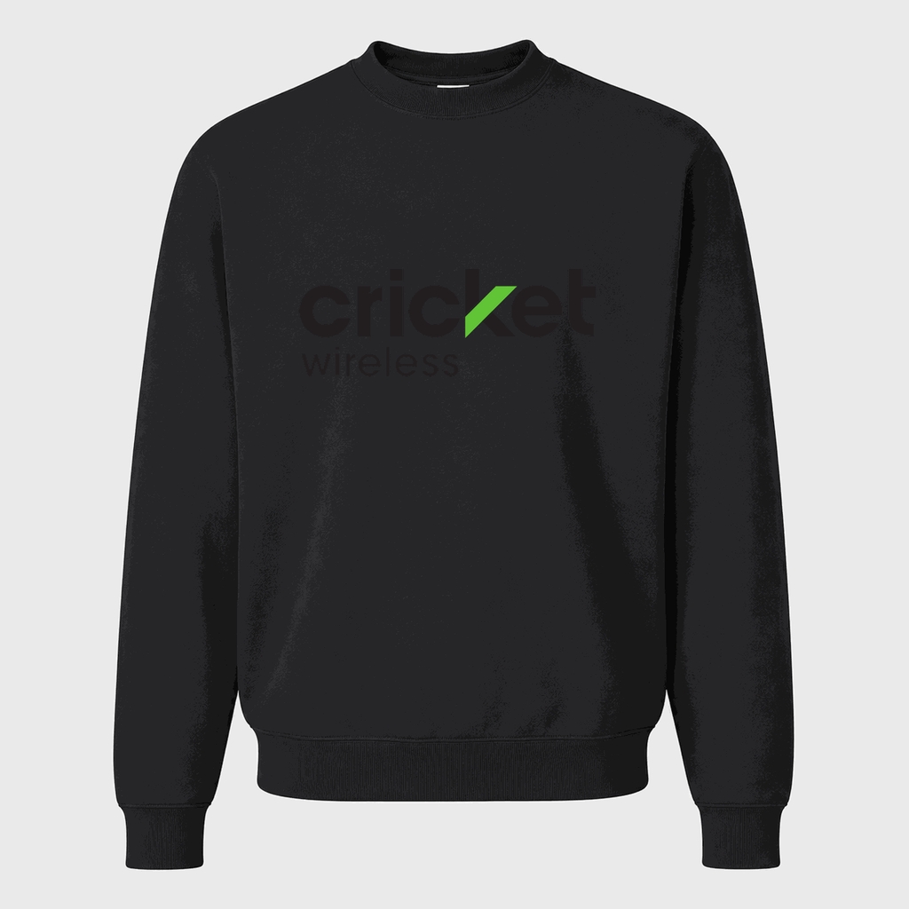 Men's Cricket Wireless Crewneck Sweatshirt - Black