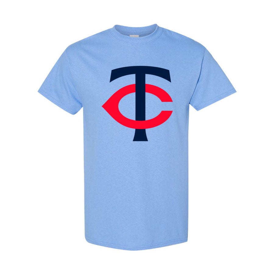 Men's Minnesota Twins Cotton T-Shirt - Sky Blue