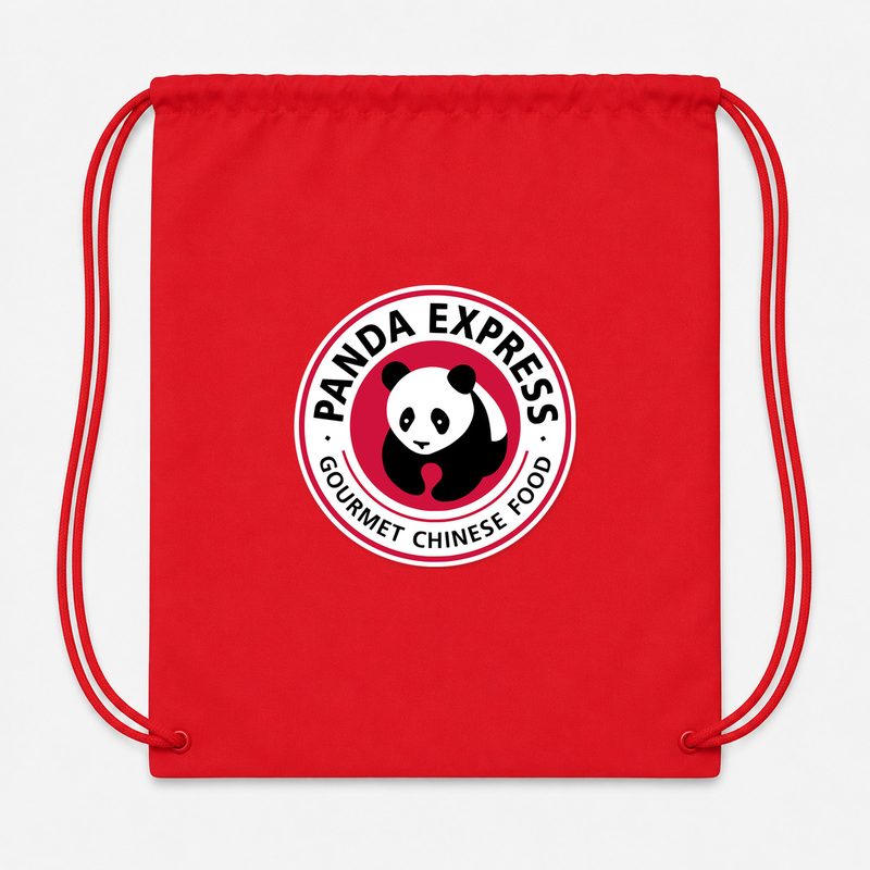 Panda Express Drawstring Bag - Red