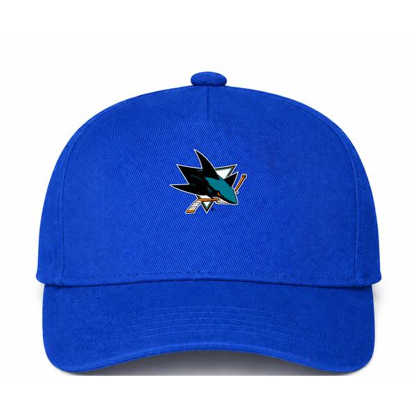 San Jose Sharks NHL Logo Blue Dad Baseball Cap Hat